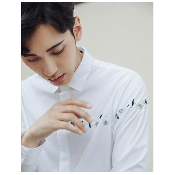 速達メール便送料無料 メンズ 長袖 秋冬新作 カジュアルシャツ スリムシャツメンズ シャツ長袖プリ クリアランスセール Www Nigerianbanker Com