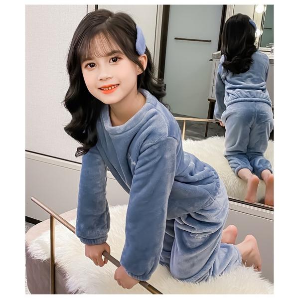 2点セット 子供パジャマ 女の子 ルームウェア ふわふわ モコモコ パジャマ 長袖 上下セット キッズ ジュニア ベビー服 寝巻き 冬 秋冬 /【Buyee】 2点セット 子供パジャマ 女の子 ルームウェア ふわふわ モコモコ パジャマ 長袖 上下セット キッズ ジュニア ベビー服 寝巻き 冬 秋冬 /【Buyee】