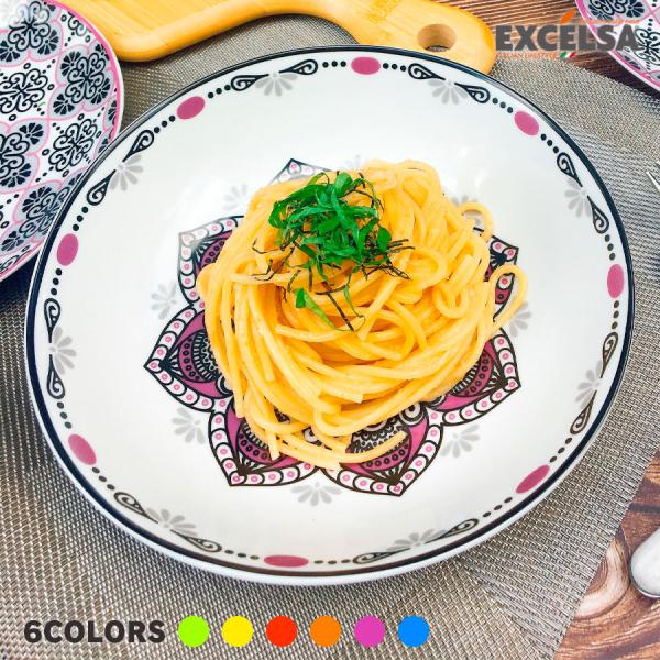 イタリア製パスタ＆スーププレート6枚