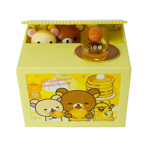 貯金箱 500円玉 かわいい おもしろ いたずらバンク いたずらbank リラックマバンク サンエックス おもちゃ おこづかい 小銭 シャイン Vt Zc いただきプラザ Yahoo 店 通販 Yahoo ショッピング