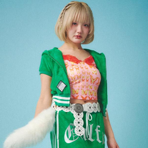 キャンディー ガルフィー Candy Galf GAL スポパーカー 152003 #50 PINK #80 GREEN #120 杢GRAY 25SSギャル さくら せらぴー 土屋惺来 あみか 瀬戸ももあ TGC