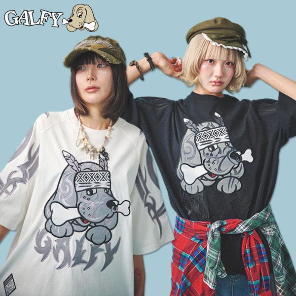 ガルフィー GALFY 部族長 半袖 Tシャツ Tee 152030 ヤンキー ギャル メンズ レディース 25SS