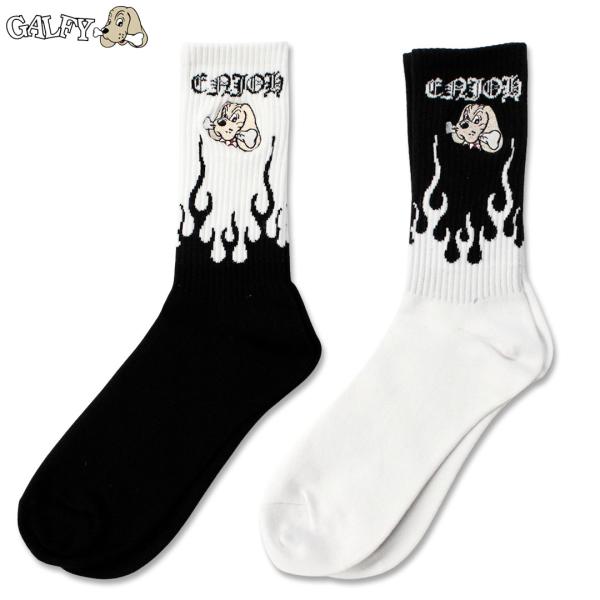 ガルフィー GALFY 炎上 ソックス 靴下 162026 メンズ レディース ギャル 26SS