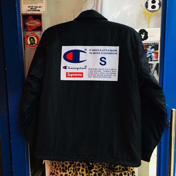 Supreme Champion Label Coaches Jacket Black シュプリーム チャンピオン ラベル コーチ ジャケット ブラック 黒 Sz S ボアナイロンジャケット Buyee Buyee 提供一站式最全面最專業現地yahoo Japan拍賣代bid代拍代購服務 Bot Online