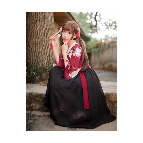 激安 セール 着物 浴衣 袴 はかま 昭和 大正 明治 女学生 コスプレ 衣装 花魁 着物トップス 袴風スカートのセットアップ着物コスチューム Buyee Buyee 提供一站式最全面最專業現地yahoo Japan拍賣代bid代拍代購服務 Bot Online