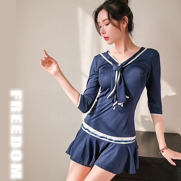 コスプレ 衣装 セーラー セーラーワンピ 制服 セーラー服 ランジェリー アイドル キュート 可愛い ミニ丈ワンピセーラー服コスチューム セール Khcos1246 スーツドレスカジュアルフリーダム 通販 Yahoo ショッピング
