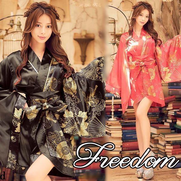 コスプレ 衣装 花魁 花魁ドレス 着物 着物ドレス おいらん 艶やか可愛い花魁スタイル ツートン扇子柄着物風ミニドレス フリーサイズ セール Lr 602 スーツドレスカジュアルフリーダム 通販 Yahoo ショッピング