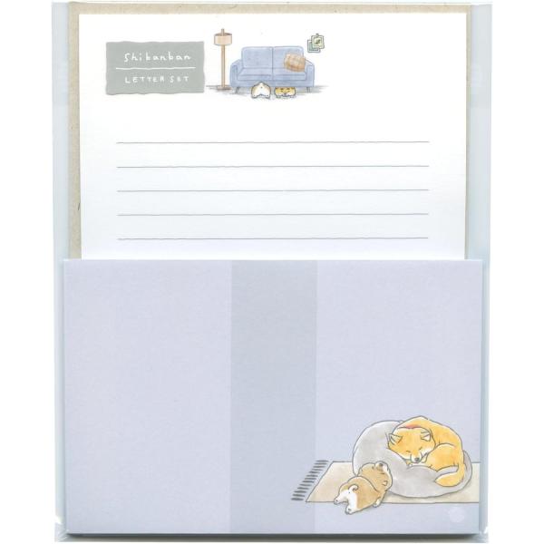 大人気「しばんばん」のレターセットです。手紙を書く側も受け取る側もやさしいイラストタッチで描いたしばんばんたちの日常の姿でほっこり癒されてください。◆封筒サイズ:H97×W147mm◆便箋サイズ:H184×W136mm内◆重量:46g◆封筒...