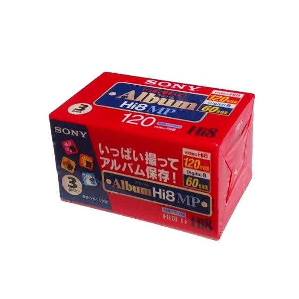 SONY 8ミリビデオカセット 120分 Hi8MPタイプ3巻パック 3P6-120HMPL SONY 8ミリビデオカセット 120分 Hi8MPタイプ3巻パック 3P6-120HMPL
