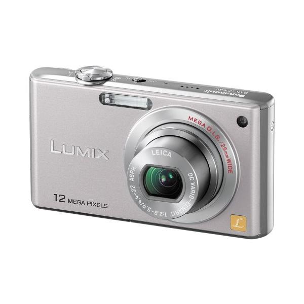 パナソニック デジタルカメラ LUMIX (ルミックス) FX40 プレシャスシルバー DMC-FX40-S