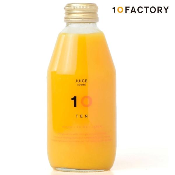 10FACTORY 南津海(なつみ) 果汁100% ストレートジュース 1本 (200ml) 愛媛産 みかん 国産 無添加 無加糖