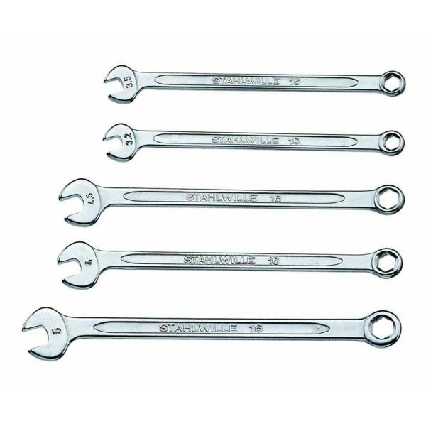 STAHLWILLE スタビレー 六角片目片口スパナセット 16/5PC STAHLWILLE スタビレー 六角片目片口スパナセット 16/5PC
