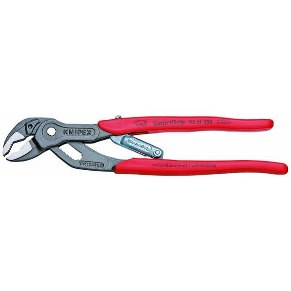 【中古】KNIPEX ｸﾆﾍﾟｯｸｽ　SmartGrip　ｽﾏｰﾄｸﾞﾘｯﾌﾟ　85　01　250　ｳｫｰﾀｰﾎﾟﾝﾌﾟﾌﾟﾗｲﾔｰ KNIPEX スマートグリップ ウォーターポンププライヤー 8501-250