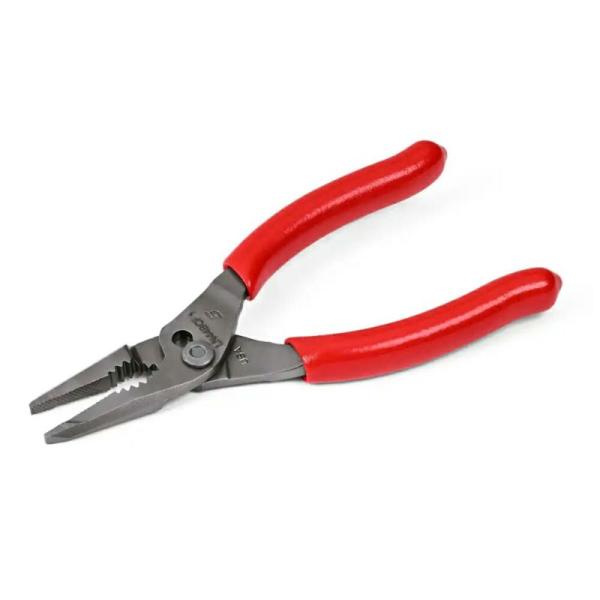 SNAP-ON ロングノーズスリップジョイントプライヤー レッド SNAP-ON ロングノーズスリップジョイントプライヤー レッド