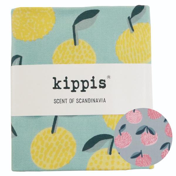 オックス 生地 Kippis キッピス みかん Mikan 50cm 北欧 カットクロス