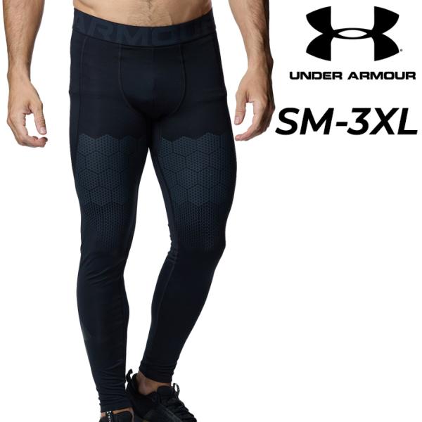 UNDER ARMOUR タイツ SM-XXL ブラック UNDER ARMOUR（アンダーアーマー） スポーツタイツ メンズ