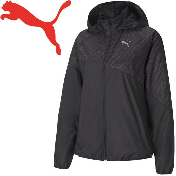 ウィンドブレーカー 裏メッシュ アウター レディース Puma プーマ ラン グラフィック フーデッド ジャケット スポーツウェア ランニング トレーニング World Wide Market 通販 Yahoo ショッピング