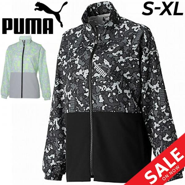 クロスジャケット レディース アウター PUMA プーマ スポーツウェア 薄手ジャージ トレーニング ランニング 女性 上着/521851【pu22pd】