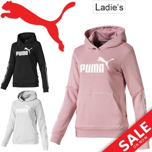 スウェット パーカー レディース フーディ Puma プーマ Amplified フーディ プルオーバー スエット ロゴ トレーナー スポーツウェア World Wide Market 通販 Yahoo ショッピング