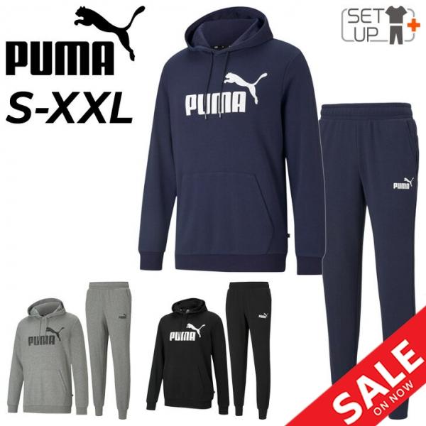 PUMA（プーマ） スウェット 上下 メンズ PUMA ESS プルオーバーパーカ