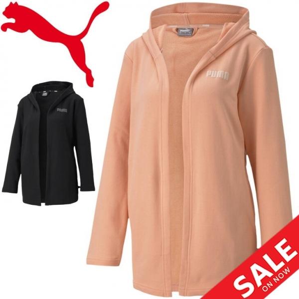 PUMA（プーマ） スウェット ロング丈 パーカー アウター レディース