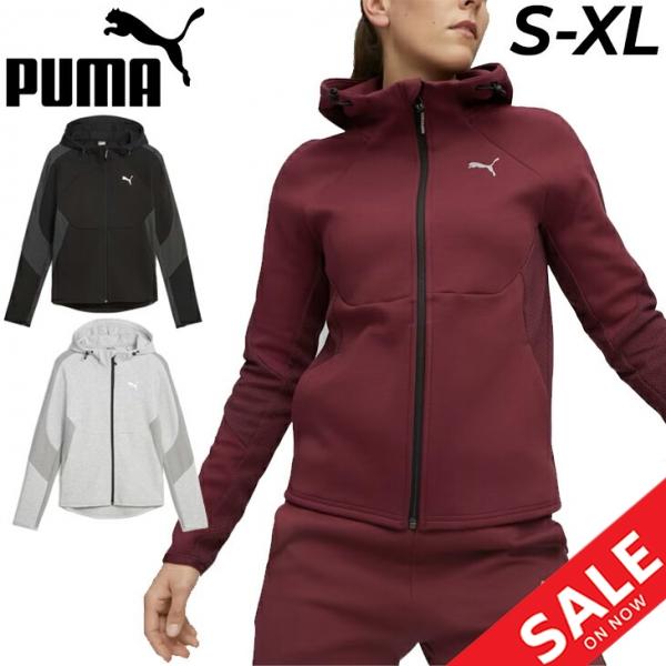 PUMA プーマ パーカー スウェット レディース EVOSTRIPE