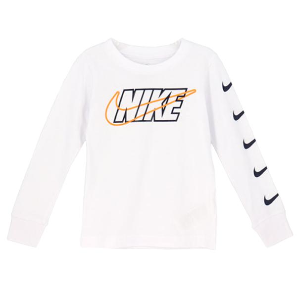 ベビーウェア キッズ 長袖tシャツ 男の子 女の子 ベビー服 子供服 96 122cm 赤ちゃん Nike ナイキ スポーツウェア カジュアル ビッグロゴ 86f880 86f880 World Wide Market 通販 Yahoo ショッピング