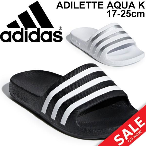 スポーツサンダル キッズ ジュニア シューズ adidas アディダス ADILETTE AQUA K アディレッタアクア/スライドサンダル/AdiletteAquaK :AdiletteAquaK:WORLD WIDE MARKET 通販 adidas サンダル 25cm