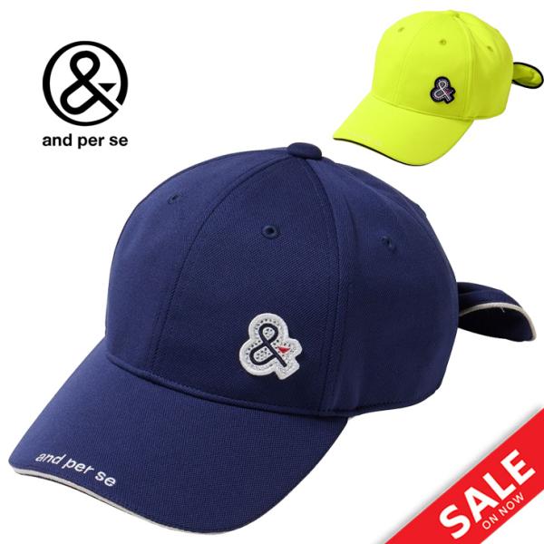 and per se（アンパスィ） ゴルフキャップ レディース and per se GOLF