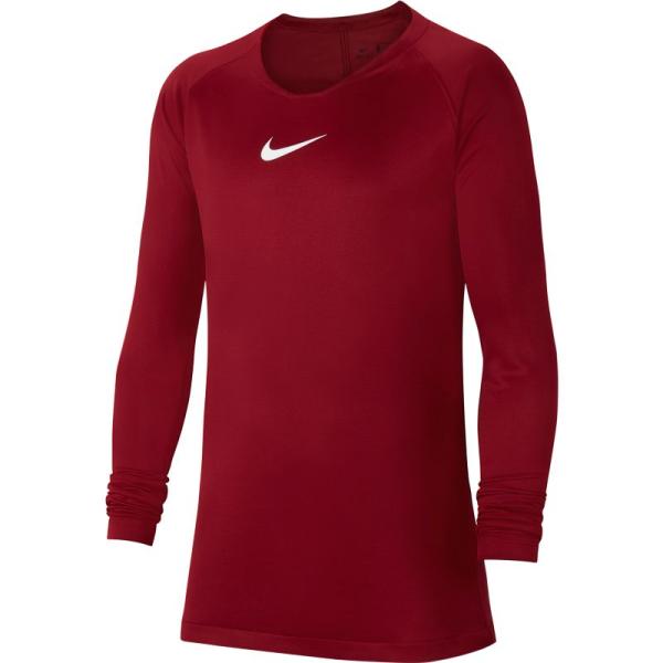 Nike 赤 長袖 ウォームアップウェア NIKE キッズ 長袖 インナーシャツ 子供用 ナイキ Dri-FIT パーク