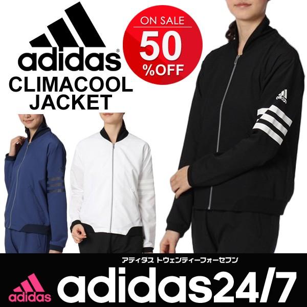 Adidas24 7 レディース ブルゾン クロスジャケット アディダス Adidas ジャージ トップス トレーニング フィットネス 女性用 クライマクール Bil22 Bil22 World Wide Market 通販 Yahoo ショッピング