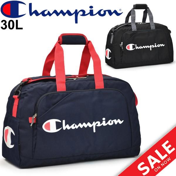 Champion チャンピオン グレイト２ ボストンバッグ ベーシックなトラベルボストン 大容量 42リットル 修学旅行 研修旅行に 62817 01 ブラック チャンピオン エース公式通販