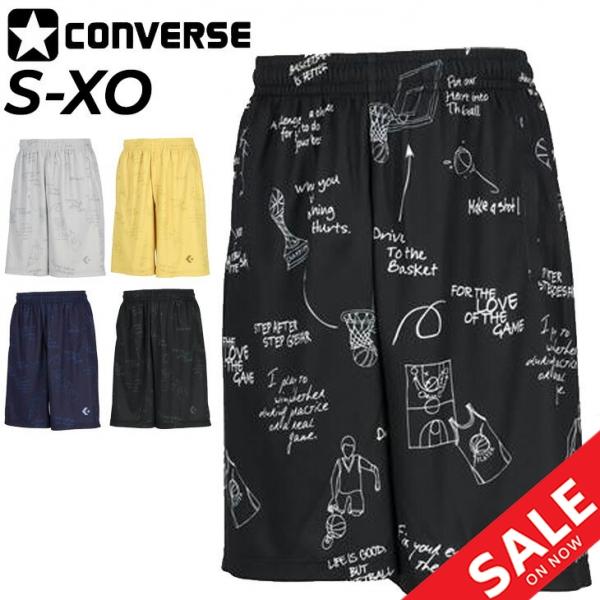CONVERSE（コンバース） ハーフパンツ メンズ プラクティスパンツ 総柄