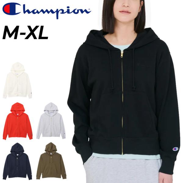 チャンピオン　スエットパーカー　袖無し Champion（チャンピオン） スウェット パーカー レディース 長袖