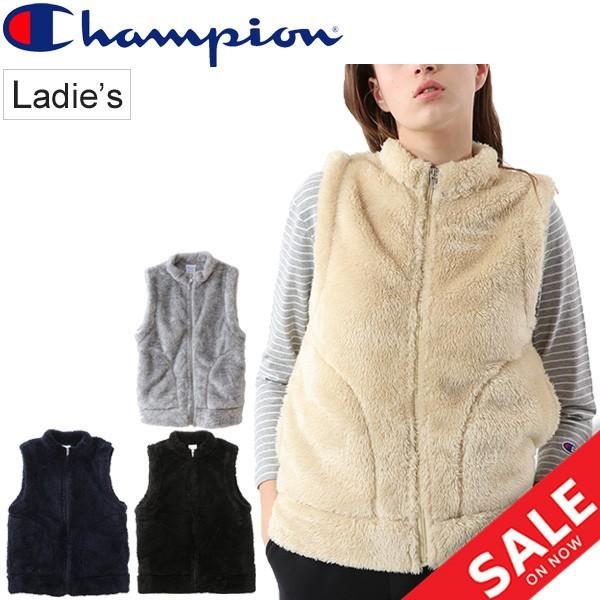 フリースベスト ボア レディース アウター Champion チャンピオン もこもこ Cw L605 Cw L605 World Wide Market 通販 Yahoo ショッピング