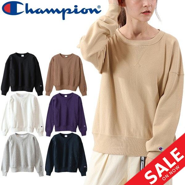 Champion スウェットシャツ 長袖 トレーナー レディース チャンピオン
