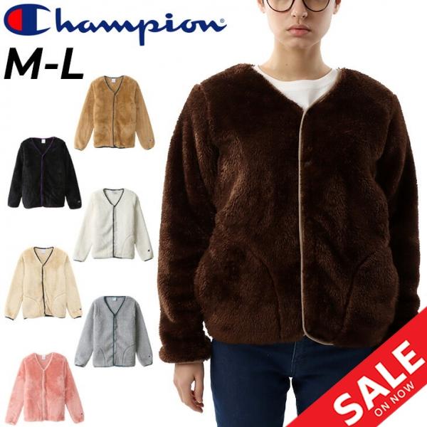 フリースジャケット ボア レディース アウター Champion チャンピオン スナップジャケット ノーカラー もこもこ かわいい おしゃれ 上着 羽織り Cw N605 Cw N605 World Wide Market 通販 Yahoo ショッピング