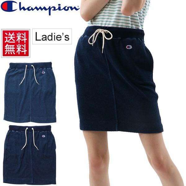 Champion（チャンピオン） スカート レディース インディゴ パイル