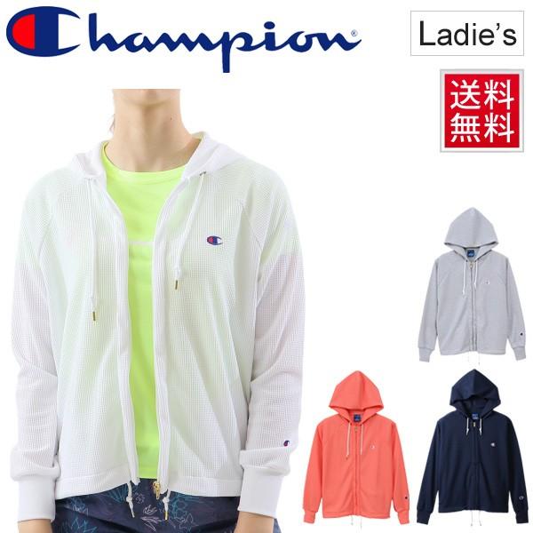 長袖 パーカー レディース アウター Champion チャンピオン ジップフードシャツ スポーツ カジュアル ウェア 女性 Cロゴ 無地 シンプル Cw Ps102 取寄 Cw Ps102 World Wide Market 通販 Yahoo ショッピング