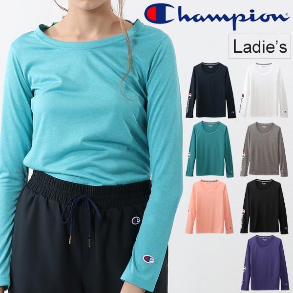 Tシャツ 長袖 レディース Champion チャンピオン シーヴェイパー C Vapor ロングスリーブtシャツ スポーツウェア フィットネス ジム ヨガ ダンス Cw Qs402 Cw Qs402 World Wide Market 通販 Yahoo ショッピング