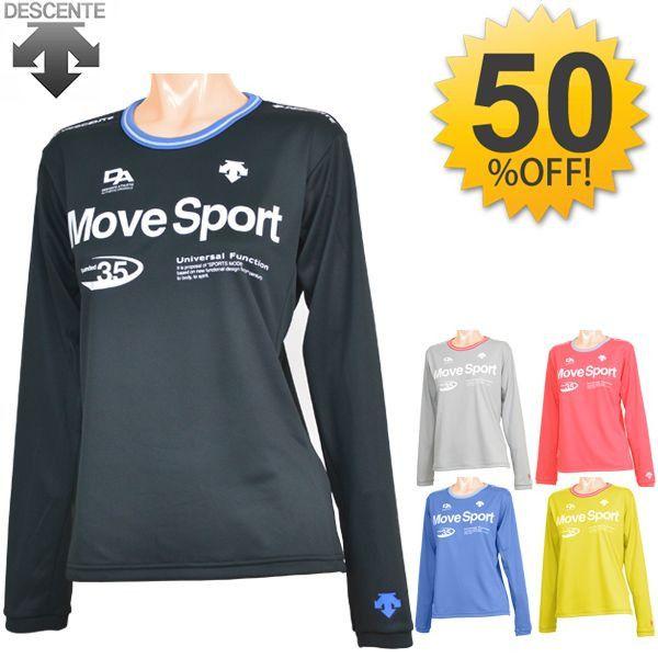 レディース 長袖tシャツ デサント Descente Move Sport ランニング バレーボール Dat 53wl Buyee Buyee Japanese Proxy Service Buy From Japan Bot Online
