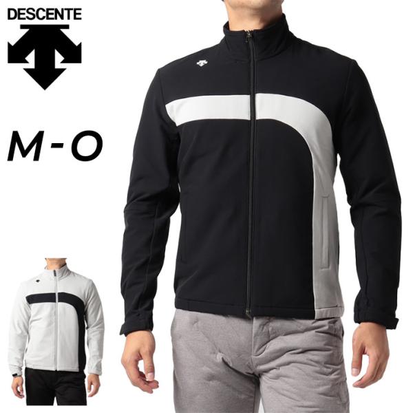 DESCENTE - w.angle ワイドアングル　裏起毛　シャツ　新品　韓国　ゴルフ w-w-m_dgmujk01a