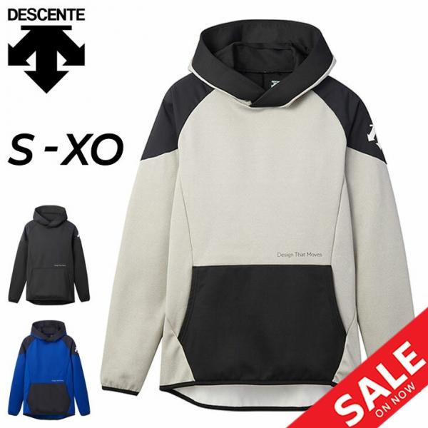 DESCENTE（デサント） パーカー 長袖 スウェット メンズ ウォーム 保温