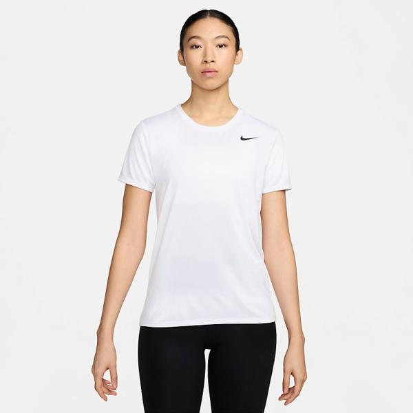 ナイキ 半袖 Tシャツ レディース NIKE Dri-FIT RLGD LBR トレーニング スポーツウェア 吸汗 速乾 ドライ 女性用 トップス 半袖シャツ シンプル 白 /DX0688-100