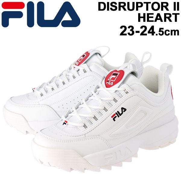 ダッドスニーカー レディース シューズ フィラ Fila ディスラプター2 ハート 女性用 23 24 5cm 厚底 スポーティ カジュアル ストリート F0500 F0500 World Wide Market 通販 Yahoo ショッピング