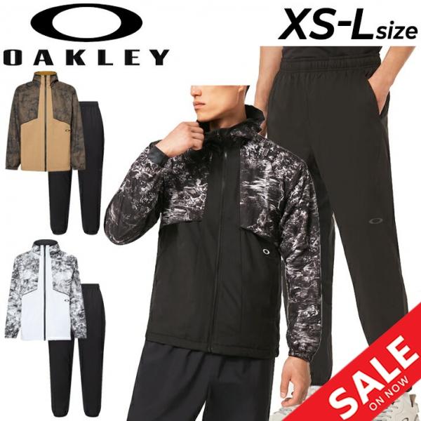 オークリー★中綿 ジップアップ パーカー 裏起毛 ブラック カモ柄 XLサイズ オークリー☆中綿 ジップアップ パーカー 裏起毛 ブラック カモ柄 XL