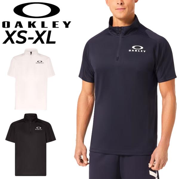 OAKLEY オークリー 半袖シャツ モックネック メンズ