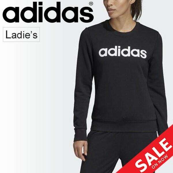 スウェットシャツ 長袖 レディース Adidas アディダス W リニアロゴ クルーネック トレーニングウェア スエット トレーナー 女性用 Fru58 Fru58 World Wide Market 通販 Yahoo ショッピング