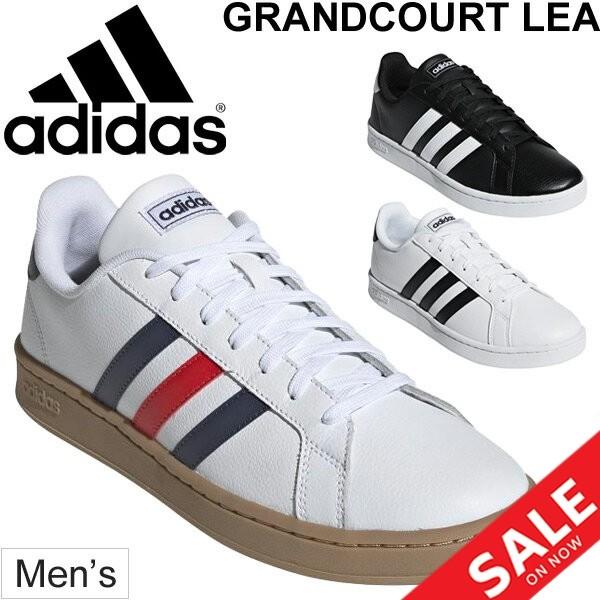 週末セール‼️ グランドコート　L スニーカー メンズ adidas アディダス/GRANDCOURT LEA グランドコート