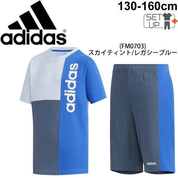 キッズウェア 上下セット セットアップ ジュニア 130 160cm 子供服 Adidas アディダス B カラーブロック 半袖tシャツ Hae85 Fm0703 Hae85 Fm0703 World Wide Market 通販 Yahoo ショッピング
